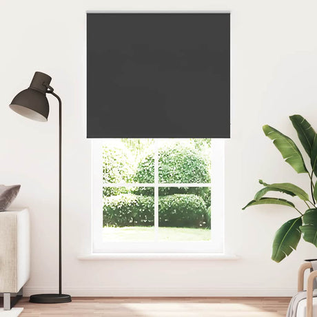Vidaxl rolgordijn verduisterend 125x230 cm stofbreedte 121,6 cm zwart