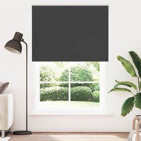Vidaxl rolgordijn verduisterend 155x230 cm stofbreedte 151,6 cm zwart