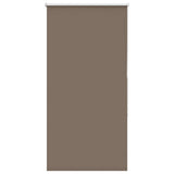 Vidaxl rolgordijn verduisterend koffie 70x130 cm stofbreedte 65,7 cm