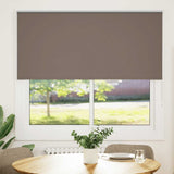 Vidaxl rolgordijn verduisterend koffie 160x130 cm stofbreedte 156,6 cm