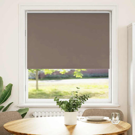 Vidaxl rolgordijn verduisterend koffie 90x150 cm stofbreedte 85,7 cm