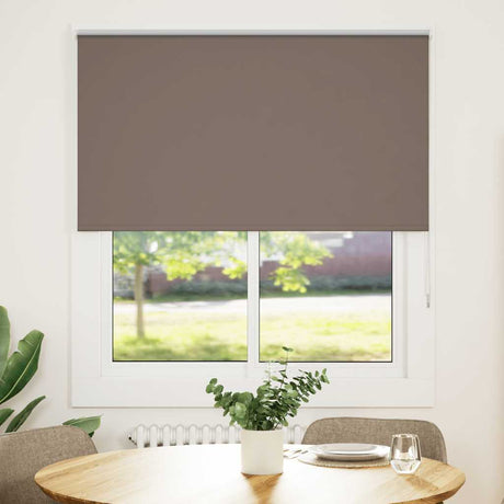 Vidaxl rolgordijn verduisterend koffie 135x175 cm stofbreedte 131,6 cm