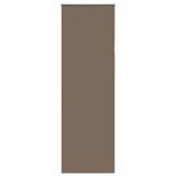 Vidaxl rolgordijn verduisterend koffie 75x210 cm stofbreedte 70,7 cm
