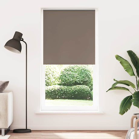 Vidaxl rolgordijn verduisterend koffie 100x210 cm stofbreedte 95,7 cm