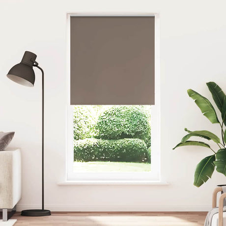 Vidaxl rolgordijn verduisterend koffie 105x210 cm stofbreedte 100,7 cm