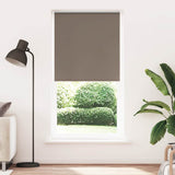 Vidaxl rolgordijn verduisterend koffie 115x210 cm stofbreedte 110,7 cm