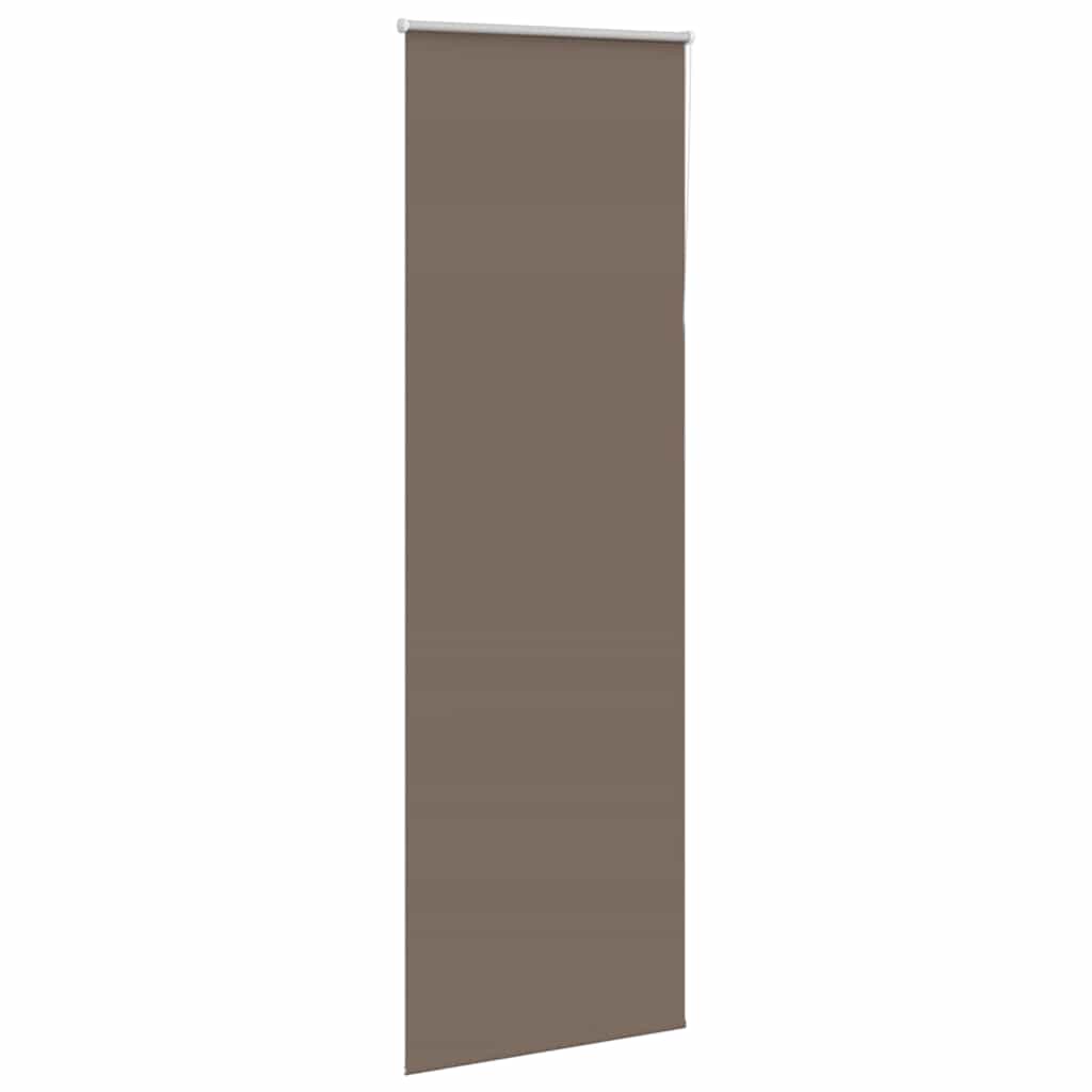 Vidaxl rolgordijn verduisterend koffie 65x230 cm stofbreedte 60,7 cm