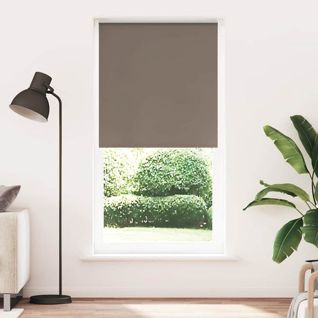 Vidaxl rolgordijn verduisterend koffie 95x230 cm stofbreedte 90,7 cm