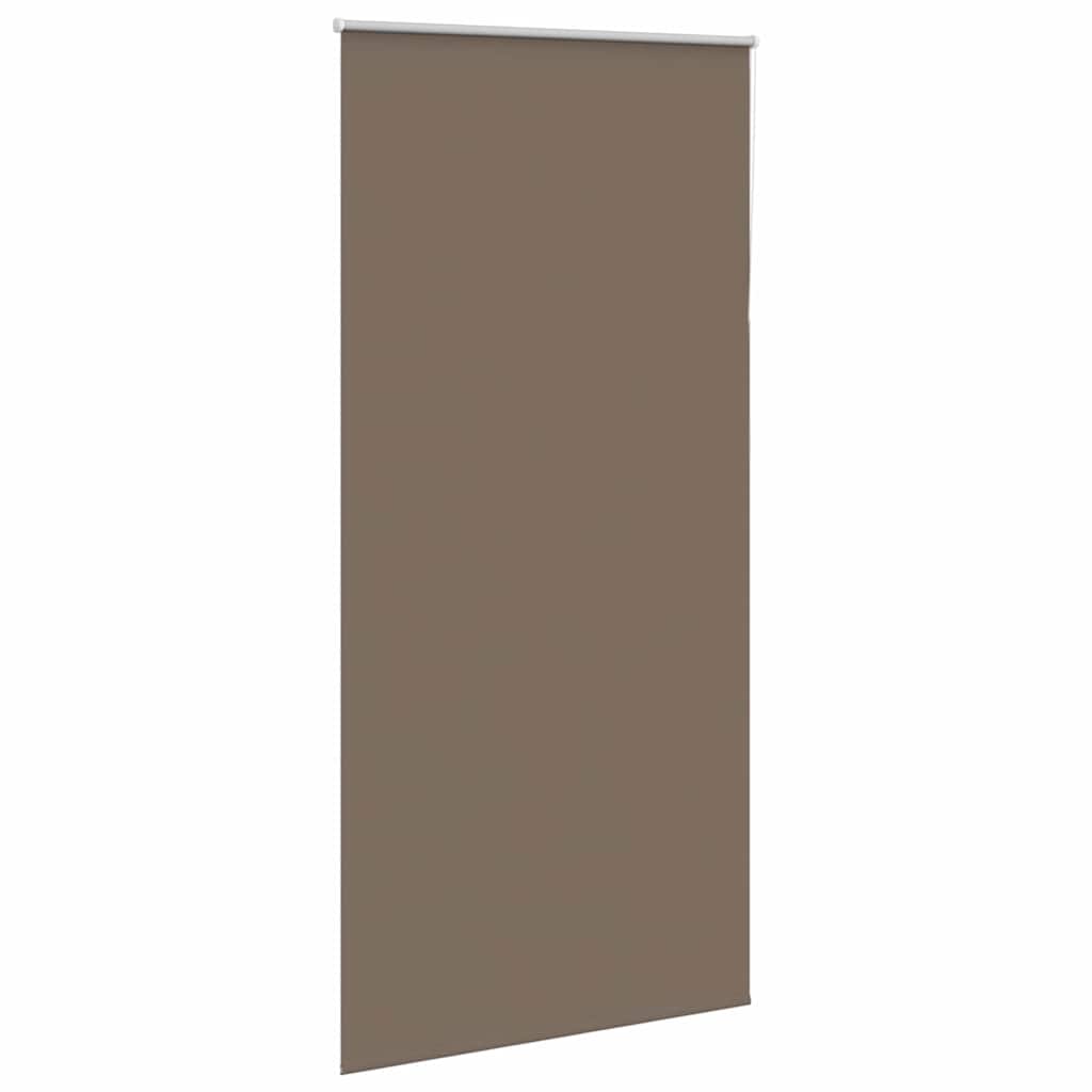 Vidaxl rolgordijn verduisterend koffie 100x230 cm stofbreedte 95,7 cm