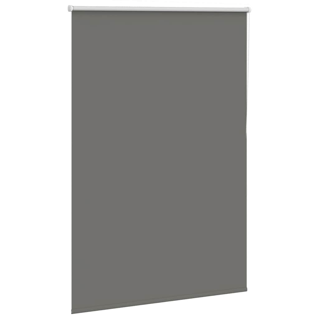 Vidaxl rolgordijn verduisterend 105x130 cm stofbreedte 100,7 cm grijs