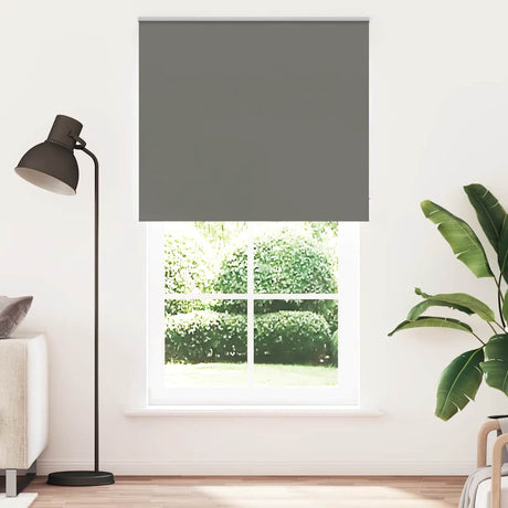 Vidaxx Verdunkelungsrollo 135x230 cm Stoffbreite 131,6 cm Grau