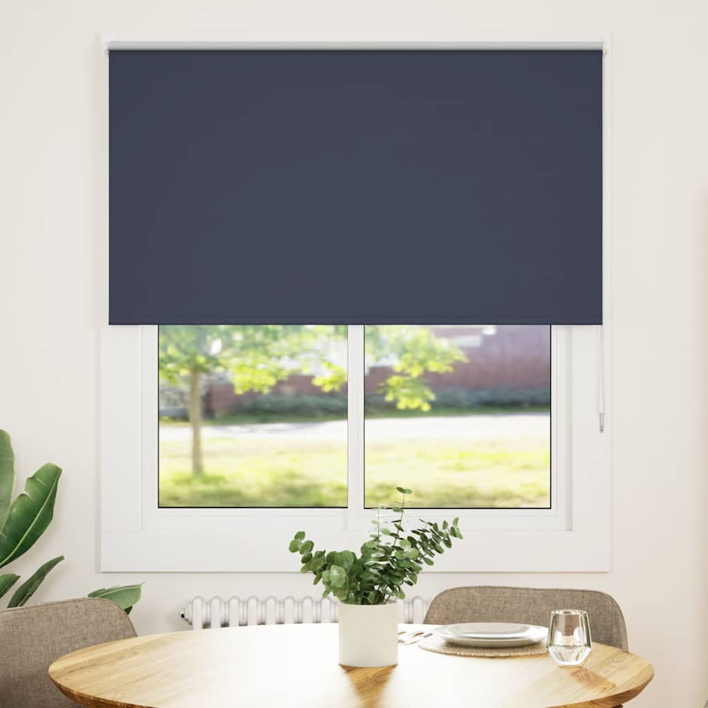 Vidaxx Verdunkelungsrollo 125x175 cm Stoffbreite 121,6 cm Blau