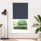 Vidaxx Verdunkelungsrollo 115x230 cm Stoffbreite 110,7 cm blau