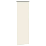 Vidaxx Verdunkelungsrollo 40x130 cm Stoffbreite Offwhite
