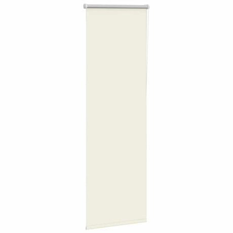 Vidaxx Verdunkelungsrollo 60x130 cm Stoffbreite Offwhite