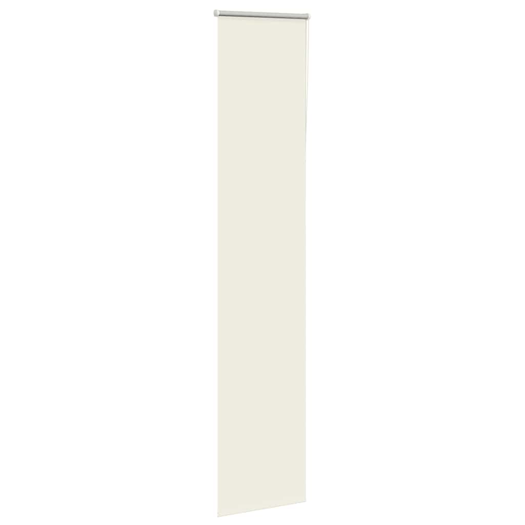 Vidaxx Verdunkelungsrollo 45x210 cm Stoffbreite Offwhite