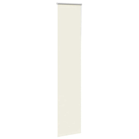 Vidaxx Verdunkelungsrollo 60x210 cm Stoffbreite Offwhite
