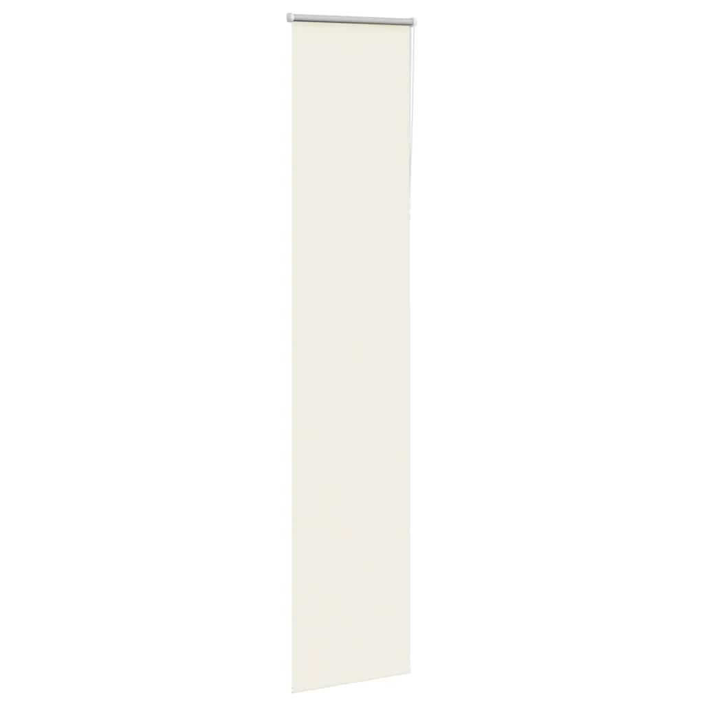 Vidaxx Verdunkelungsrollo 40x230 cm Stoffbreite Offwhite