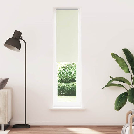 Vidaxx Verdunkelungsrollo 60x230 cm Stoffbreite Offwhite