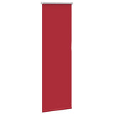 VidaXL Rollo 40x175 cm Verdunkelungsstoff rot Stoffbreite 35,7 cm
