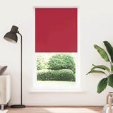 Vidaxx Rollo 100x210 cm Stoffbreite 95,7 cm Verdunkelungsrot