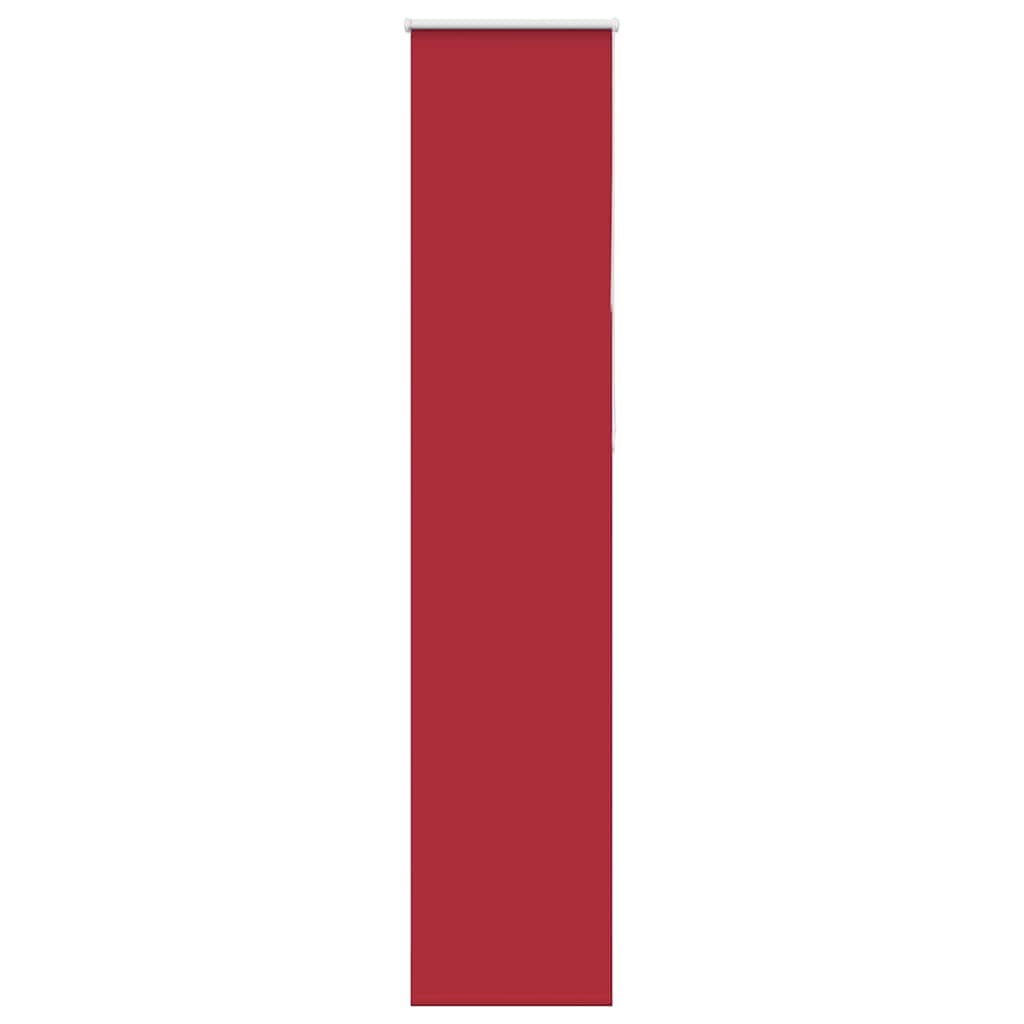 VidaXL Rollo 40x230 cm Verdunkelungsstoff rot Stoffbreite 35,7cm