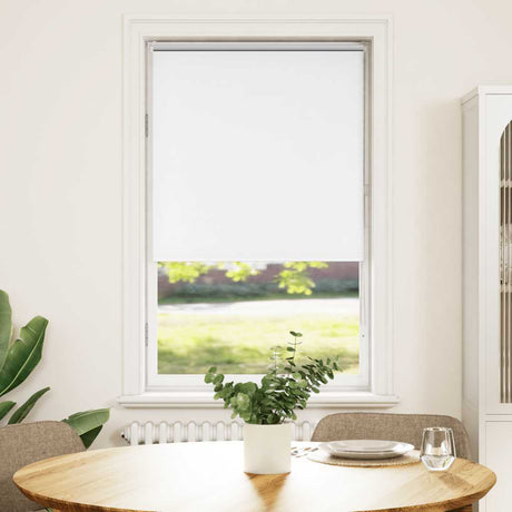 Vidaxx Verdunkelungsrollo 85x150 cm Stoffbreite 80,7 cm weiß