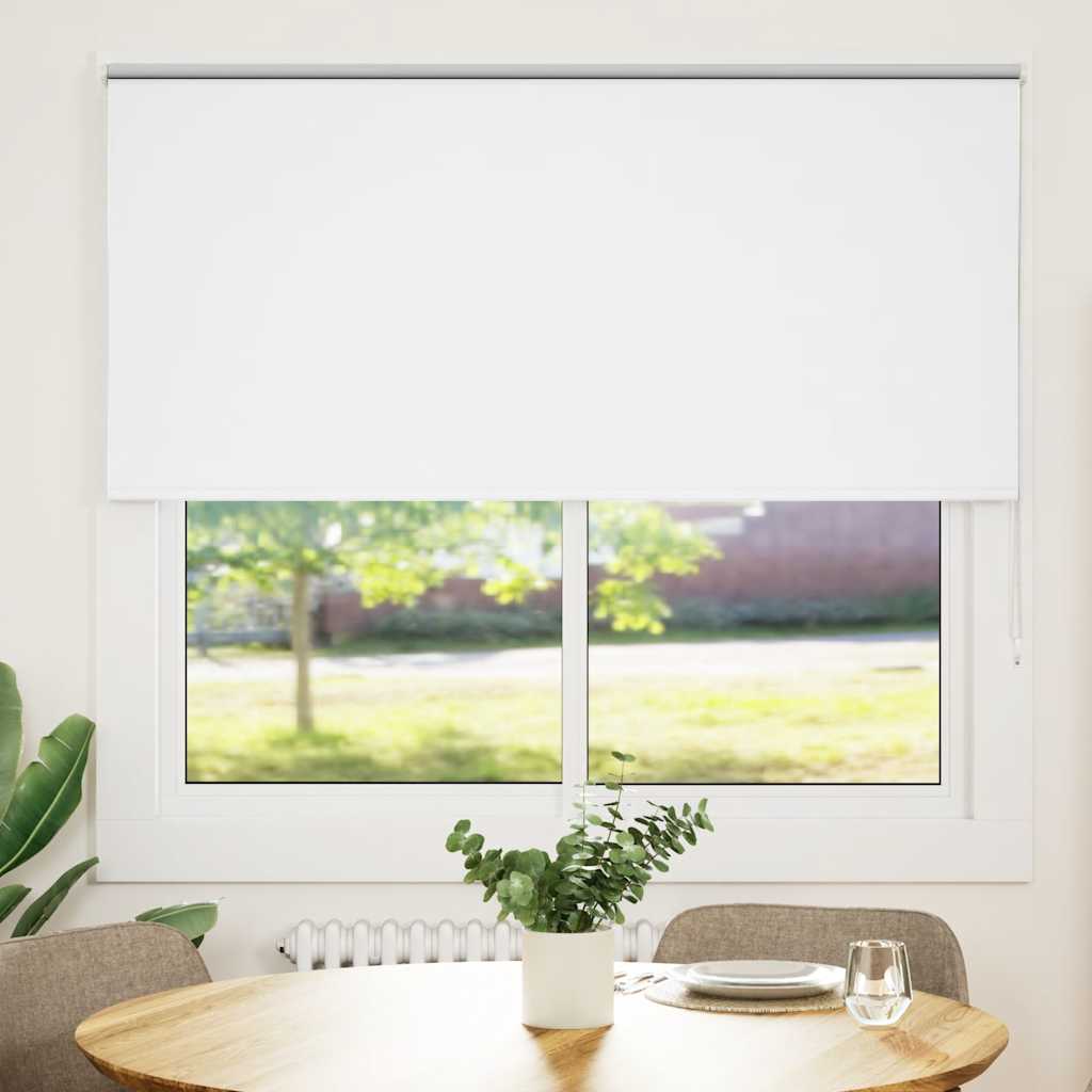 Vidaxx Verdunkelungsrollo 160x150 cm Stoffbreite 156,6 cm weiß