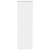 Vidaxx Verdunkelungsrollo 80x210cm Stoffbreite 75,7 cm weiß