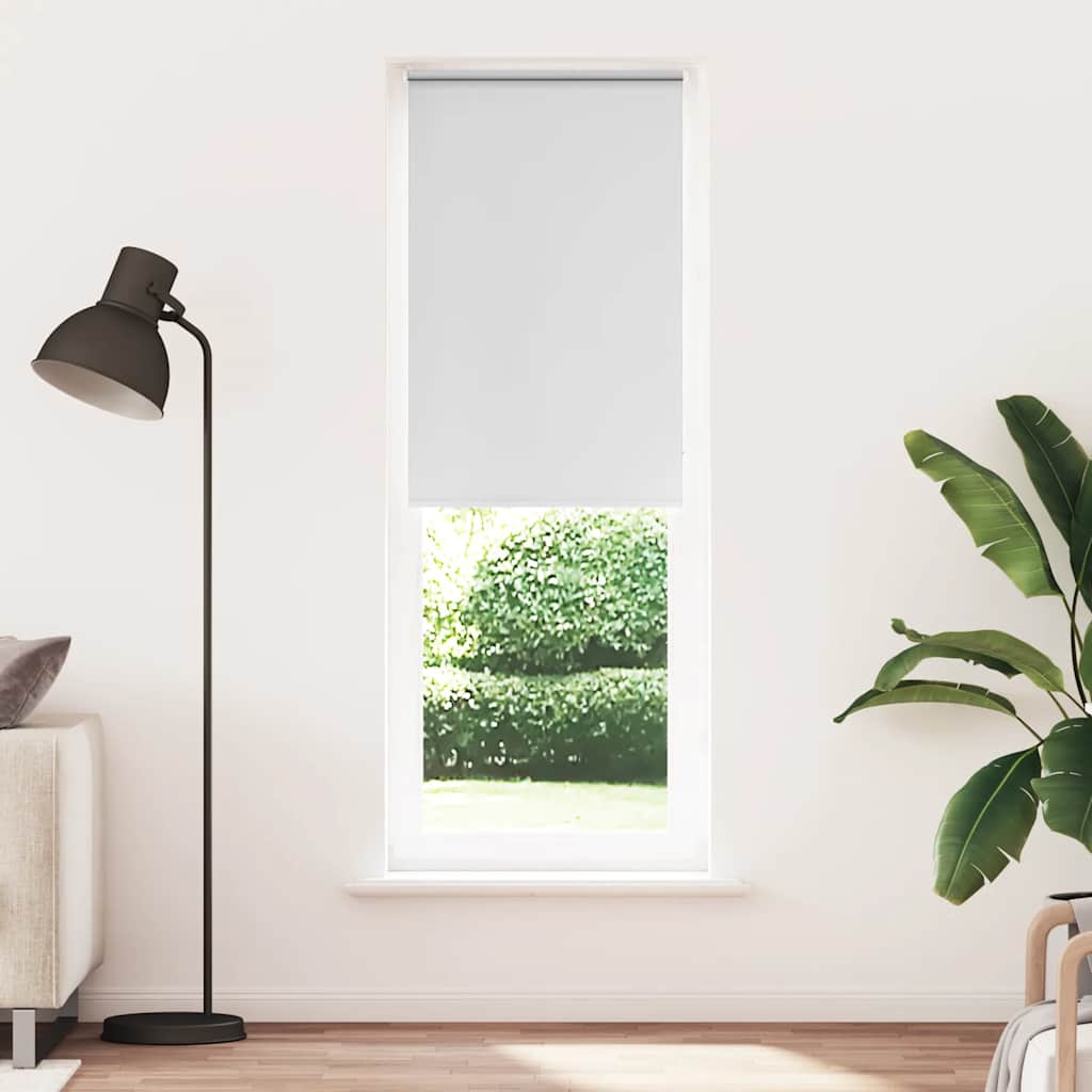 Vidaxx Verdunkelungsrollo 80x210cm Stoffbreite 75,7 cm weiß