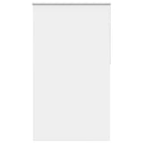 Vidaxl rolgordijn verduisterend 125x210 cm stofbreedte 121,6 cm wit