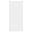 Vidaxx Verdunkelungsrollo 110x230 cm Stoffbreite 105,7 cm weiß