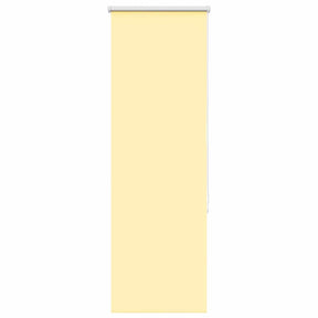 VidaXL Rollo 40x130 cm Stoff Verdunkelung gelb Stoffbreite 35,7cm