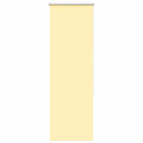 VidaXL Rollo 40x130 cm Stoff Verdunkelung gelb Stoffbreite 35,7cm