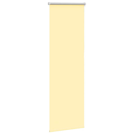 VidaXL Rollo 40x130 cm Stoff Verdunkelung gelb Stoffbreite 35,7cm