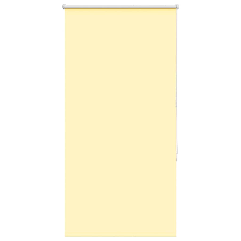 Vidaxx Verdunkelungsrollo 85x130 cm, Stoffbreite 80,7 cm Gelb