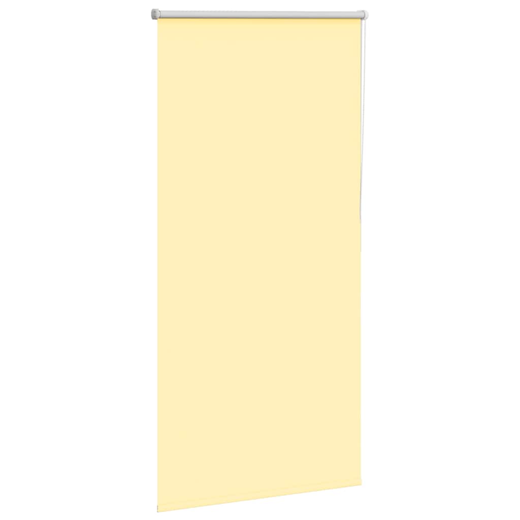 Vidaxx Verdunkelungsrollo 85x130 cm, Stoffbreite 80,7 cm Gelb
