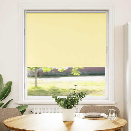 Vidaxx Verdunkelungsrollo 90x130 cm, Stoffbreite 85,7 cm Gelb