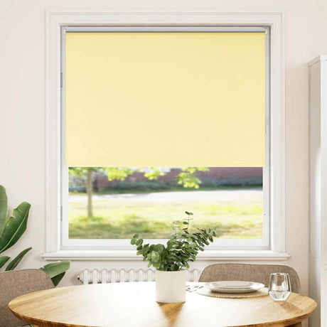 Vidaxx Verdunkelungsrollo 110x130 cm Stoffbreite 105,7 cm Gelb