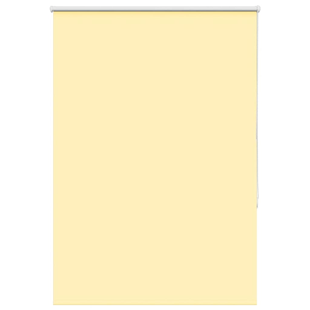 Vidaxx Verdunkelungsrollo 115x130 cm Stoffbreite 110,7 cm Gelb