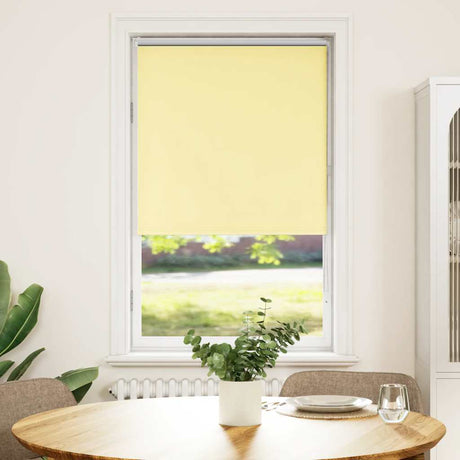 Vidaxx Verdunkelungsrollo 70x150 cm Stoffbreite 65,7 cm Gelb