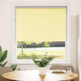 VidaXL Rollo 95x150 cm Verdunkelungsstoff Breite 90,7 cm Gelb