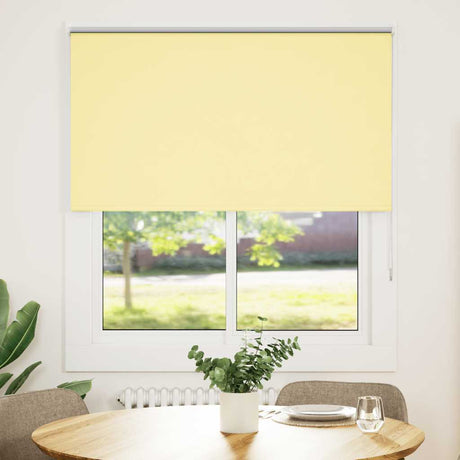 Vidaxx Verdunkelungsrollo 135x150 cm Stoffbreite 131,6 cm Gelb