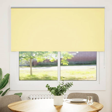 Vidaxx Verdunkelungsrollo 145x150 cm Stoffbreite 141,6 cm Gelb