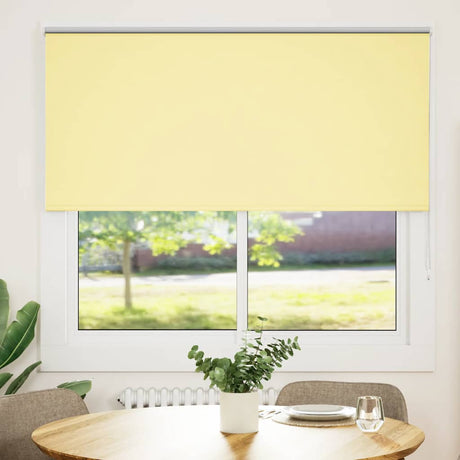 Vidaxx Verdunkelungsrollo 150x150 cm Stoffbreite 146,6 cm Gelb
