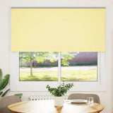 Vidaxx Verdunkelungsrollo 155x150 cm Stoffbreite 151,6 cm Gelb