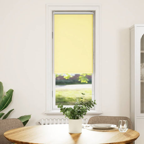Vidaxx Verdunkelungsrollo 50x175 cm, Stoffbreite 45,7 cm Gelb