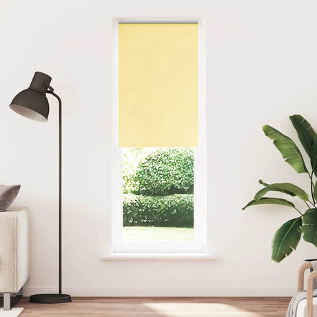 Vidaxx Verdunkelungsrollo 65x210 cm Stoffbreite 60,7 cm Gelb
