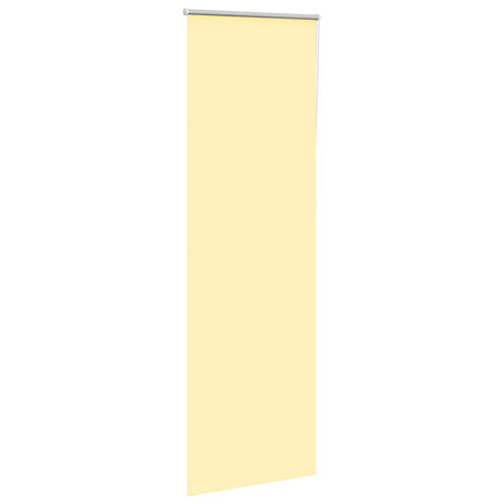 Vidaxx Verdunkelungsrollo 65x210 cm Stoffbreite 60,7 cm Gelb