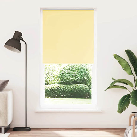 Vidaxx Verdunkelungsrollo 95x210 cm Stoffbreite 90,7 cm Gelb